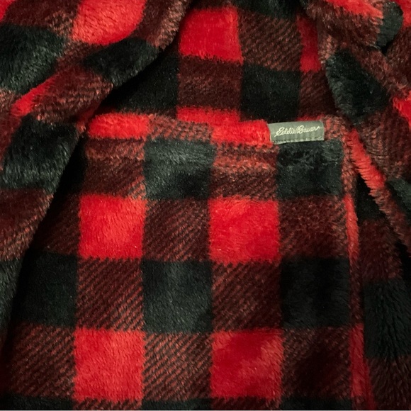 SET 3 Pc Boys Sz 10-12 Christmas PJs Set Hooded Robe Bundle - Picture 2 of 9